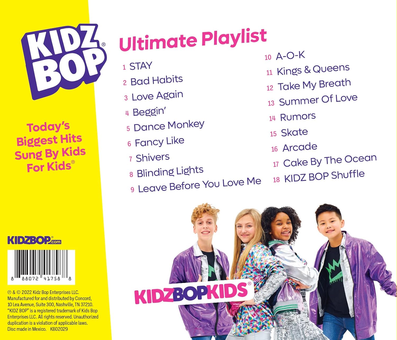 KIDZ BOP Ultimate Playlist