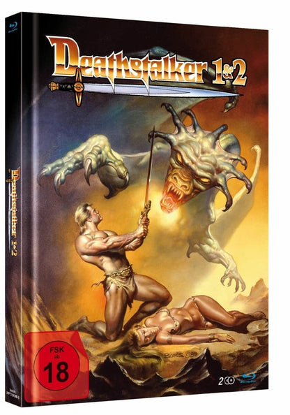 Deathstalker 1+2 - Limited Mediabook - Cover B (555 Stück, durchnummeriert)