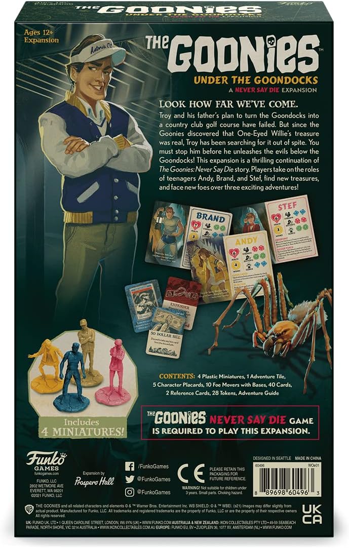 Funko The Goonies Under The Goondocks: A Never Say Die Expansion Game Under the Goondocks Expansion