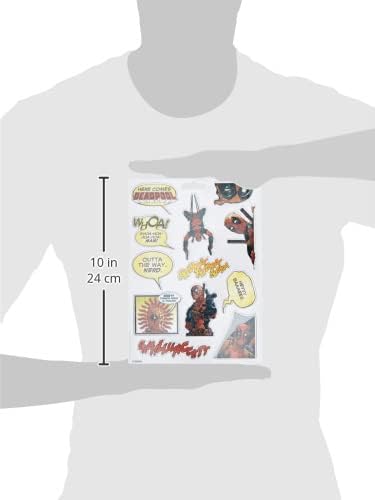 Marvel Badge Pack, Multicolour, 18 x 24 x 0, 3 cm