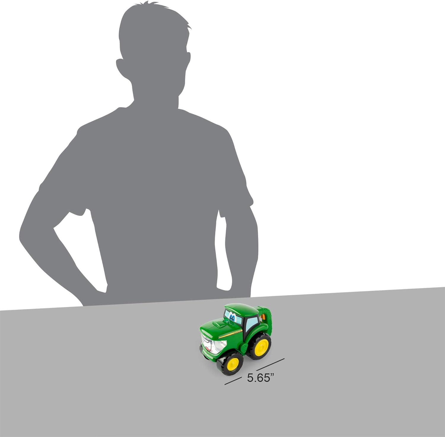 TOMY Games 736 47216 John Deere Johnny Tractor Flashlight, Green Johhny Tractor Flashlight