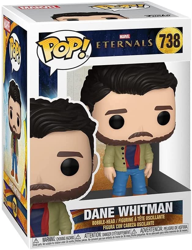 Funko Pop! Marvel: Eternals - Dane Whitman - The Eternals - Figura de Vinilo Coleccionable - Idea de Regalo- Mercancia Oficial - Juguetes para Niños y Adultos - Movies Fans