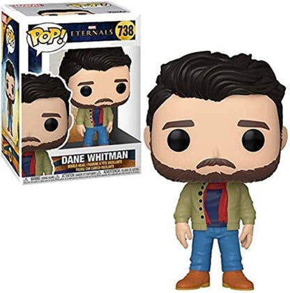 Funko Pop! Marvel: Eternals - Dane Whitman - The Eternals - Figura de Vinilo Coleccionable - Idea de Regalo- Mercancia Oficial - Juguetes para Niños y Adultos - Movies Fans