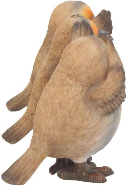 Nemesis Now Three Wise Robins - Figura Decorativa (8 cm), Color marrón