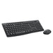 Logitech MK295 Silent Wireless Mouse & Keyboard Combo with SilentTouch Technology, Full Numpad, Advanced Optical Tracking, Lag-Free Wireless, 90% Less Noise, QWERTY UK English Layout
