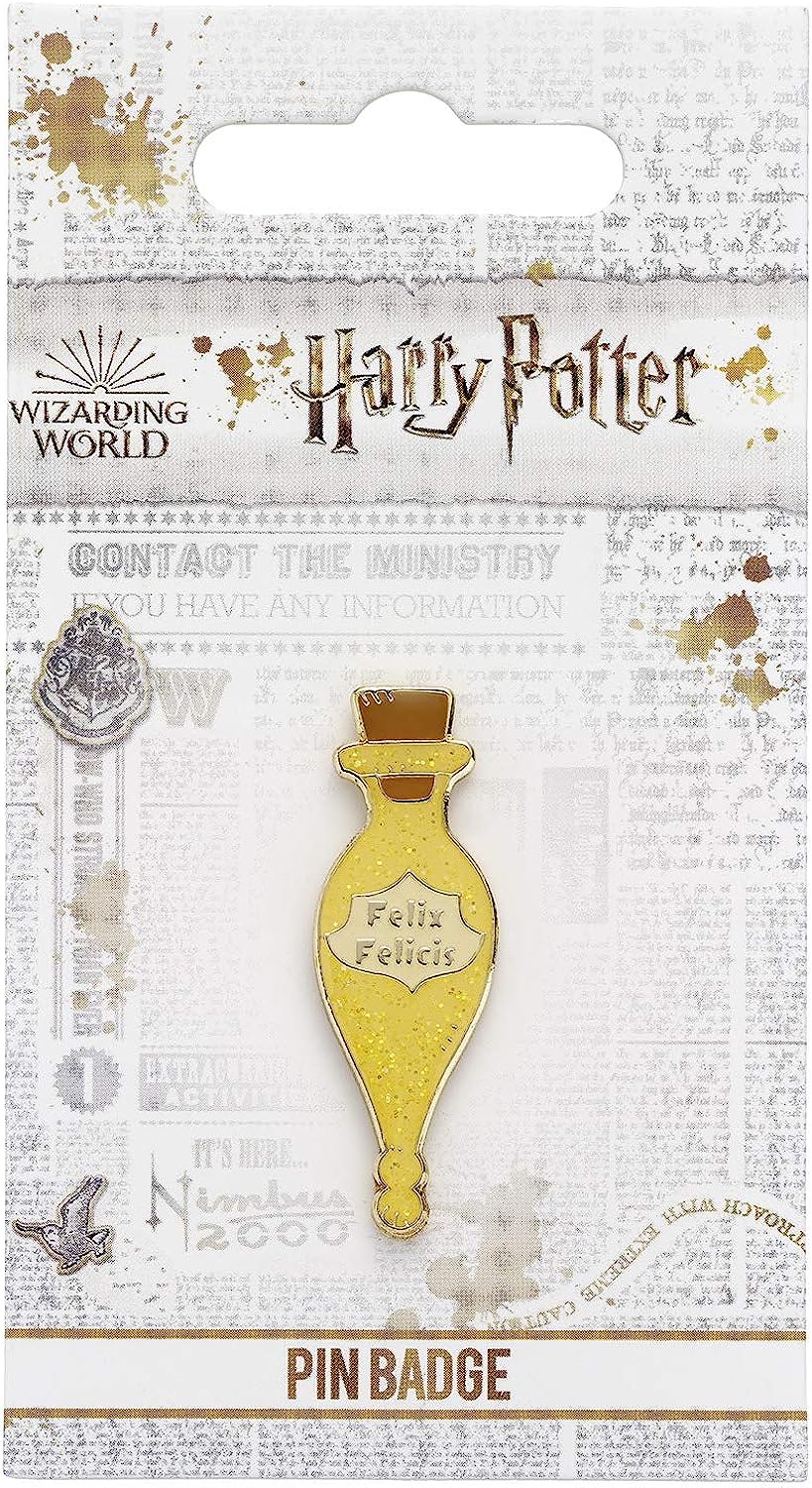 Official Harry Potter Felix Felicis Pin Badge by The Carat Shop