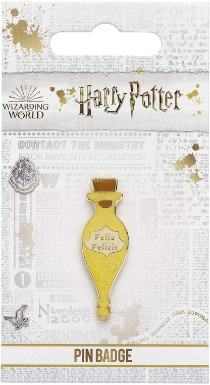 Official Harry Potter Felix Felicis Pin Badge by The Carat Shop