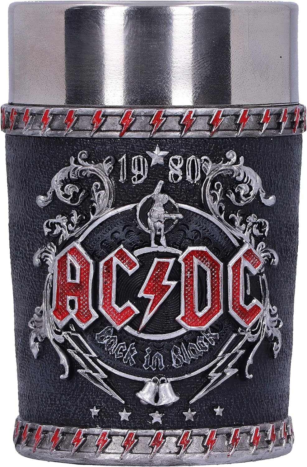 Nemesis Now Officially licensed ACDC Back in Black Shot Glass
