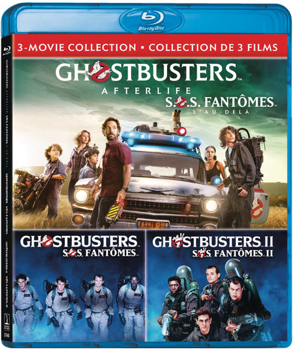Ghostbusters: 3 Film Collection (Ghostbusters: Afterlife / Ghostbusters (1984) / Ghostbusters II)  (Bilingual)