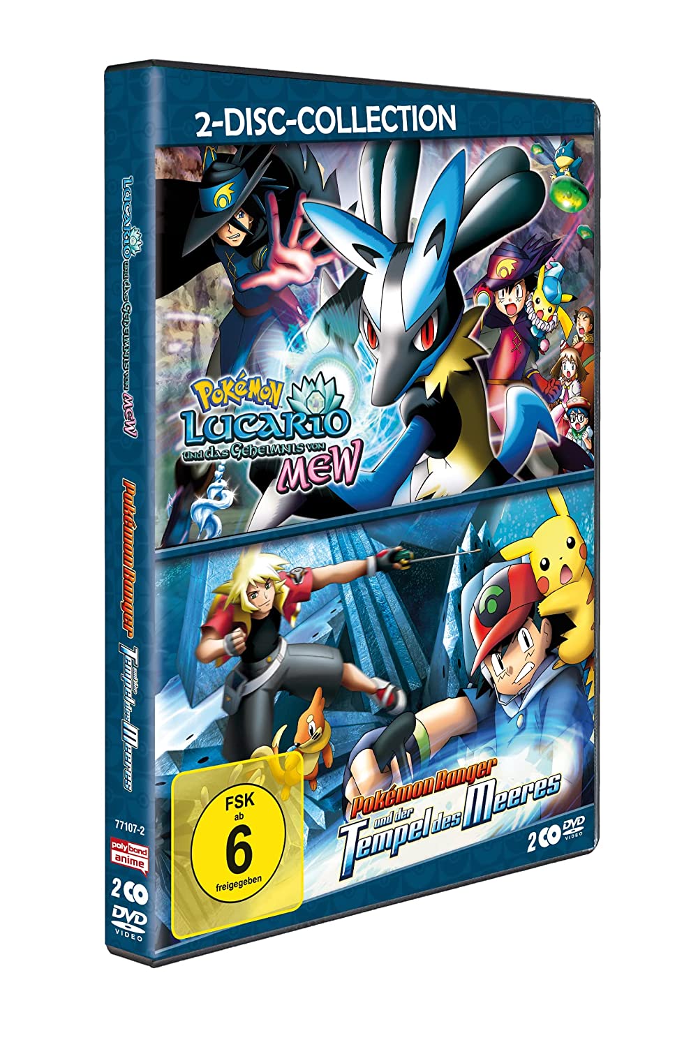 Pokémon: Lucario und das Geheimnis von Mew / Pokémon Ranger und der Tempel des Meeres - 2-Movie-Box