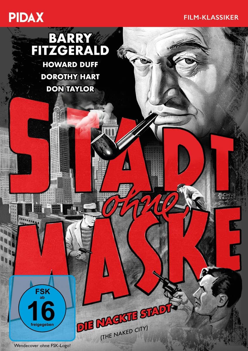 Stadt ohne Maske - Die nackte Stadt (The Naked City) / Preisgekrönter Film-Noir mit Starbesetzung (Pidax Film-Klassiker