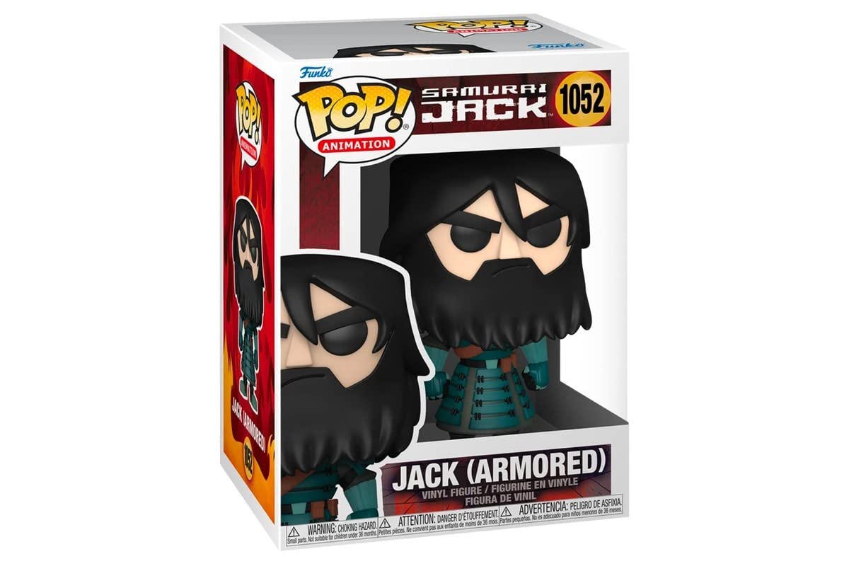 Funko Pop! Animation: Samurai Jack - Armored Jack with Chase (Styles May Vary