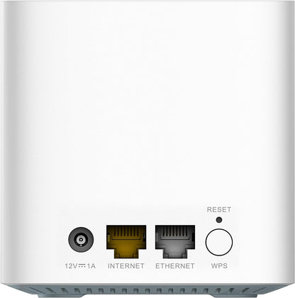 D-Link M15-3 EAGLE PRO Wi-Fi 6 AI AX1500 Mesh System (3-pack) AI Parental Control, Gigabit Ports, 1024 QAM, OFDMA, WPA3, Works with Alexa/Google Assistant.,White