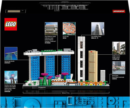 LEGO 21057 Architecture Singapore Model Building Set for Adults