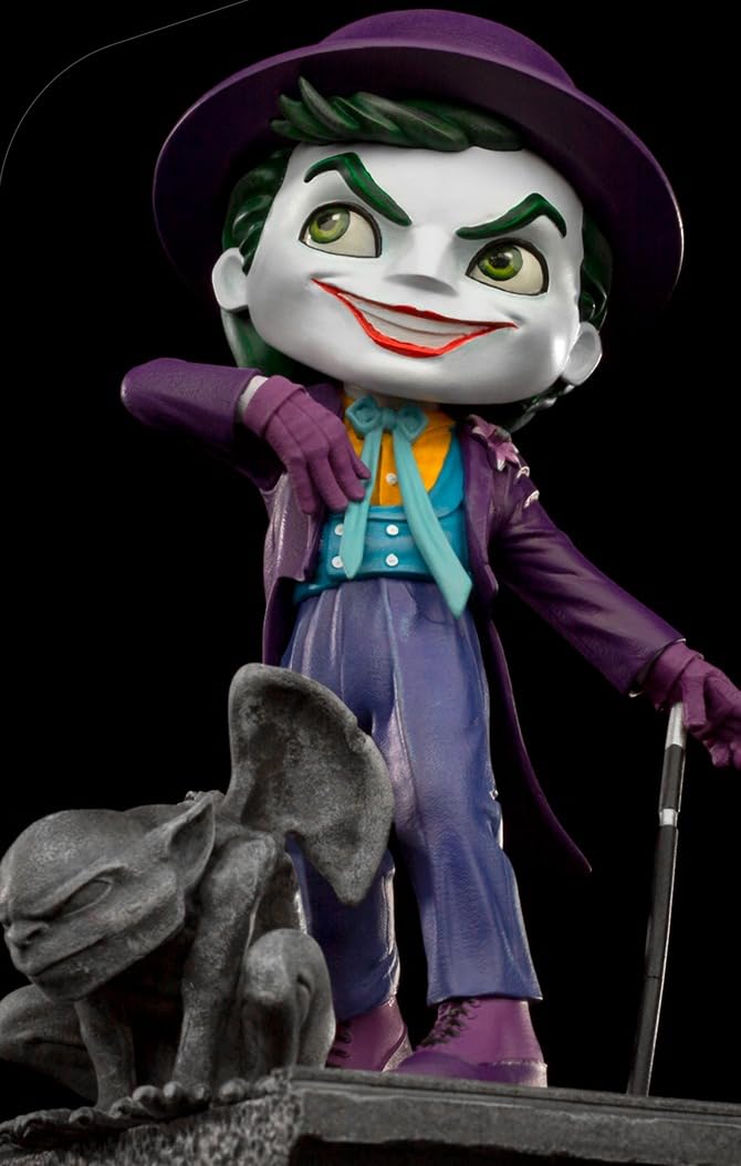 Iron Studios & MiniCo DCCBAT34620-MC Batman Iron Studios 89-The Joker Minico, Multicoloured