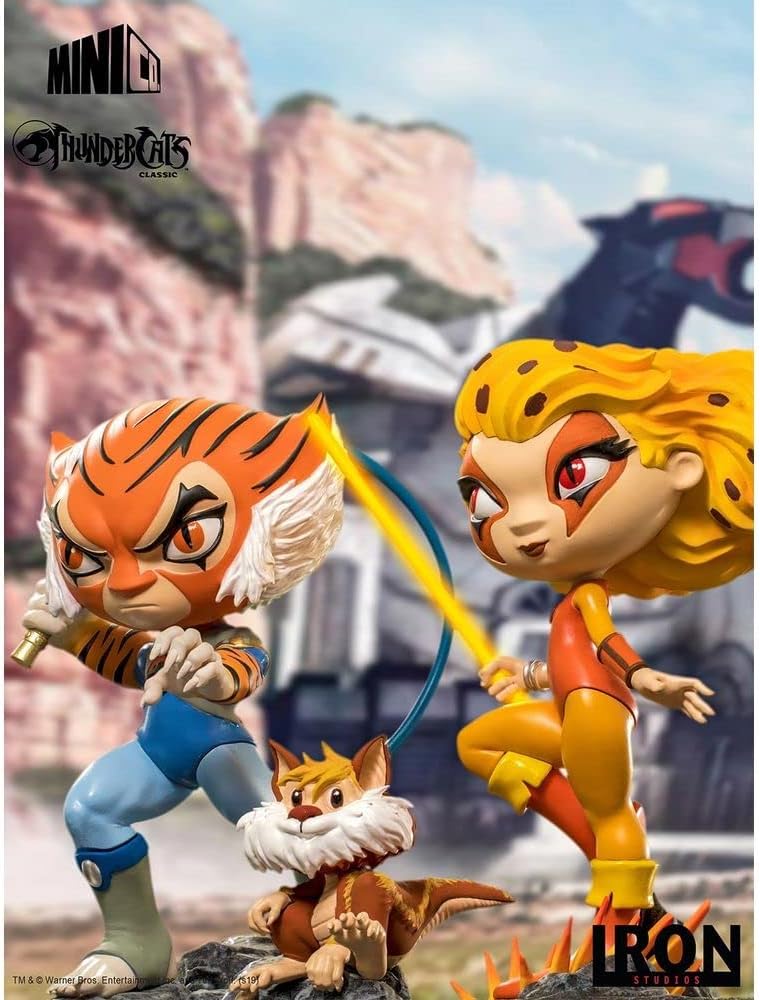 Iron Studios - Minico Heroes Thundercats Tygra Vinyl Statue