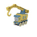 Thomas & Friends Fisher-Price Carly The Crane Vehicle Die-Cast Push-Along Toy Rail Vehicle for Preschool Kids Ages 3+