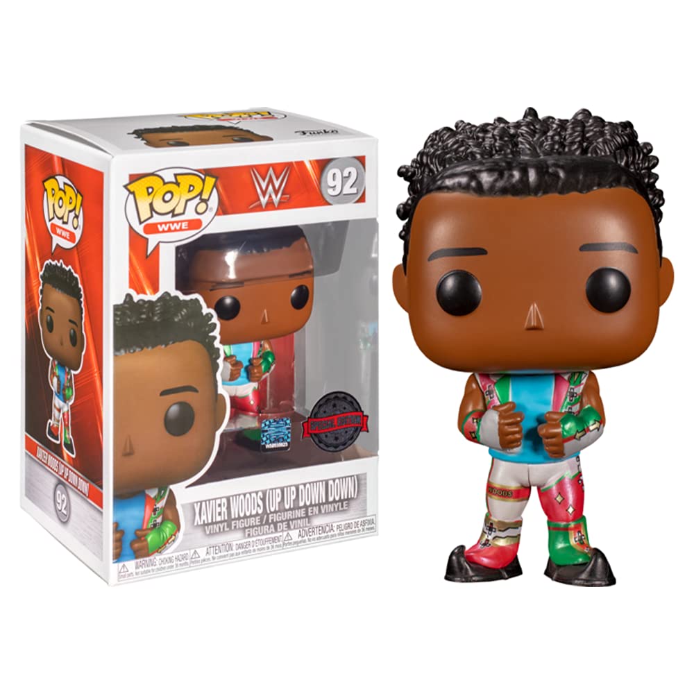 POP! WWE: Xavier Woods (Up Up Down Down)(MT) (Spec. Ed.) - 92 //56752