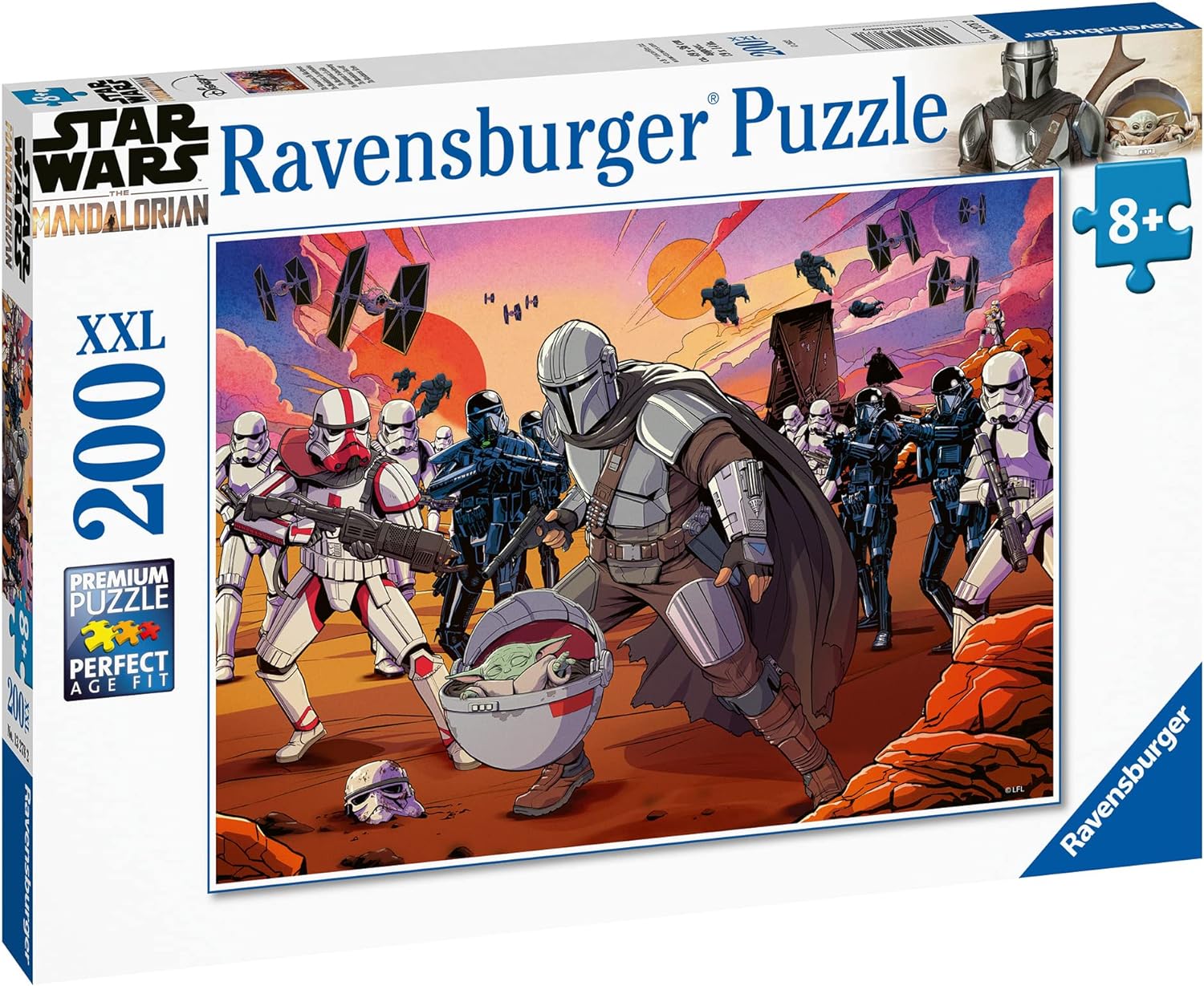 Ravensburger Star Wars The Mandalorian 200 Piece Jigsaw Puzzle for Kids Age 8 Years Up