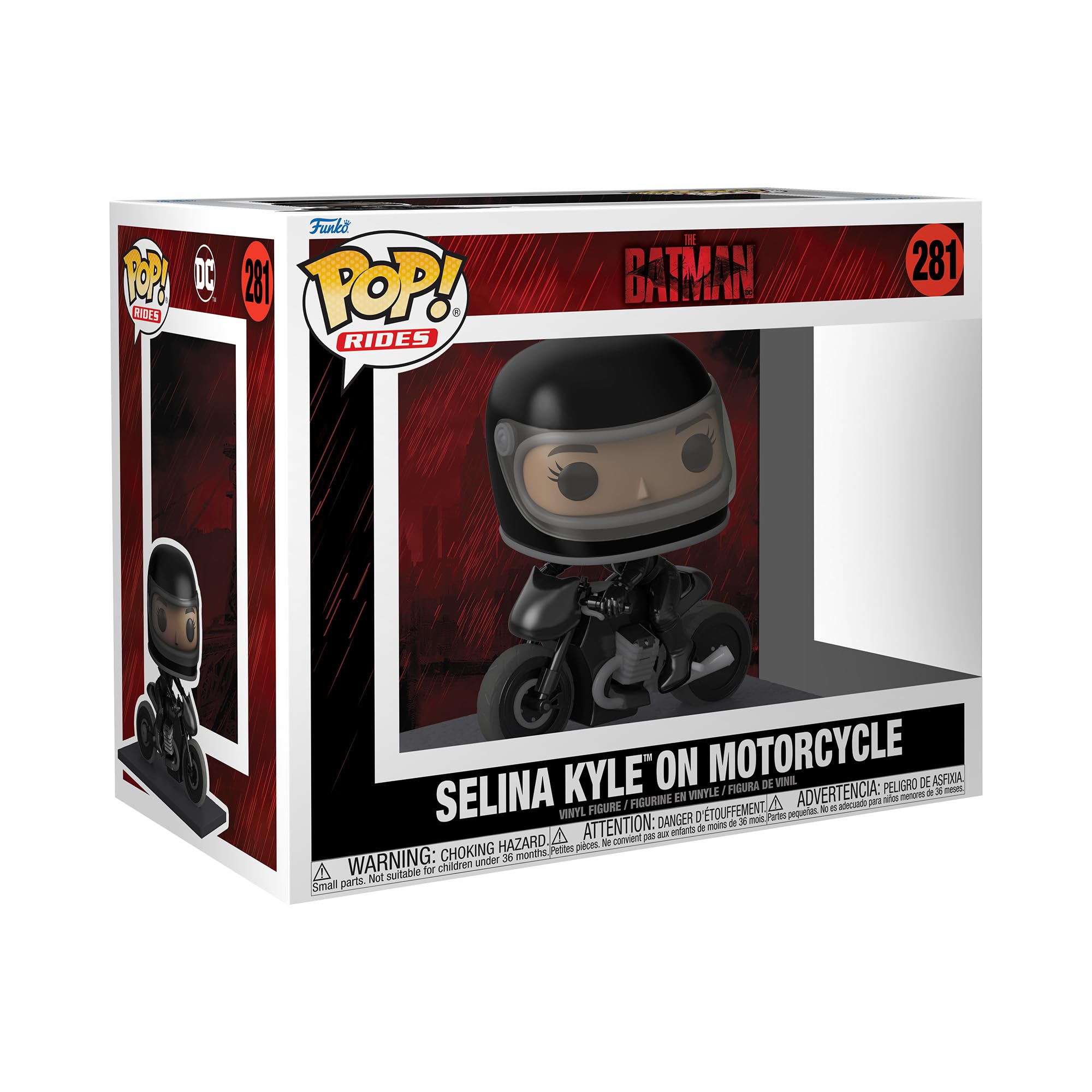 Funko POP! Ride Deluxe: - Catwoman - DC the Batman - Collectable Vinyl Figure - Gift Idea - Official Merchandise - Toys for Kids & Adults - Movies Fans - Model Figure for Collectors and Display