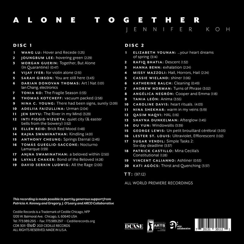 Jennifer Koh: Alone Together