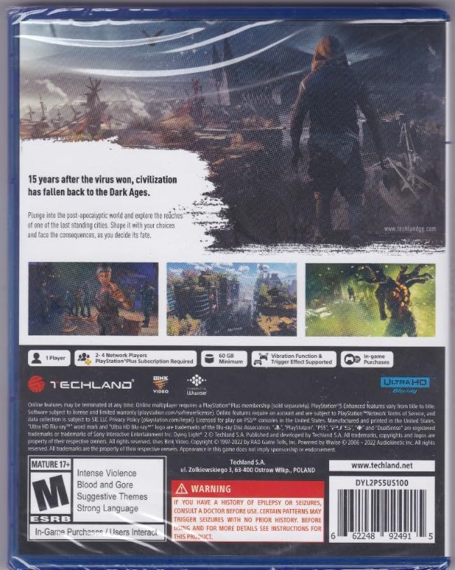Dying Light 2 Stay Human - PlayStation 5 Playstation 5 Standard