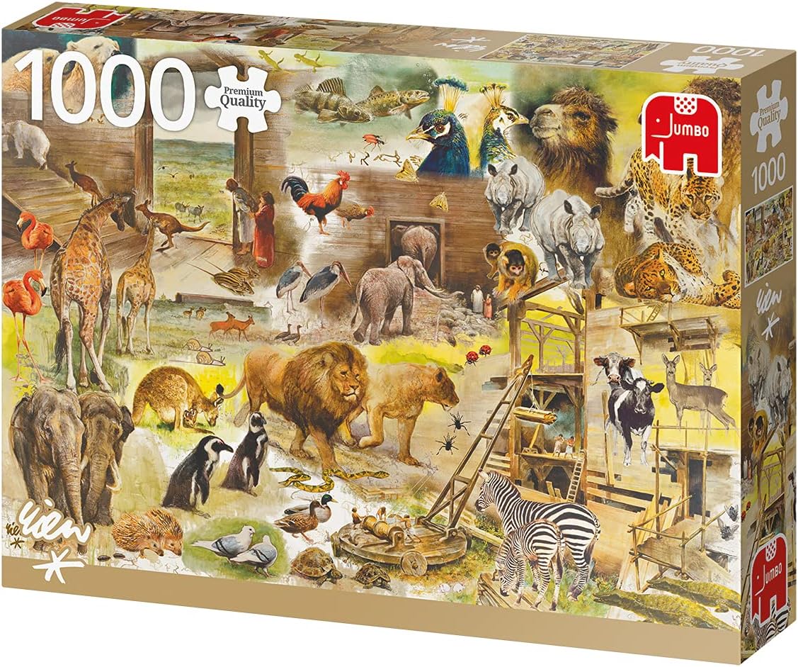 Jumbo JUM19873 Split-Card Game for Children and Adults from 8 Years-for 2 to 5 Players Gambling, Multicoloured, único