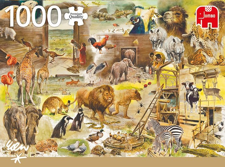 Jumbo JUM19873 Split-Card Game for Children and Adults from 8 Years-for 2 to 5 Players Gambling, Multicoloured, único