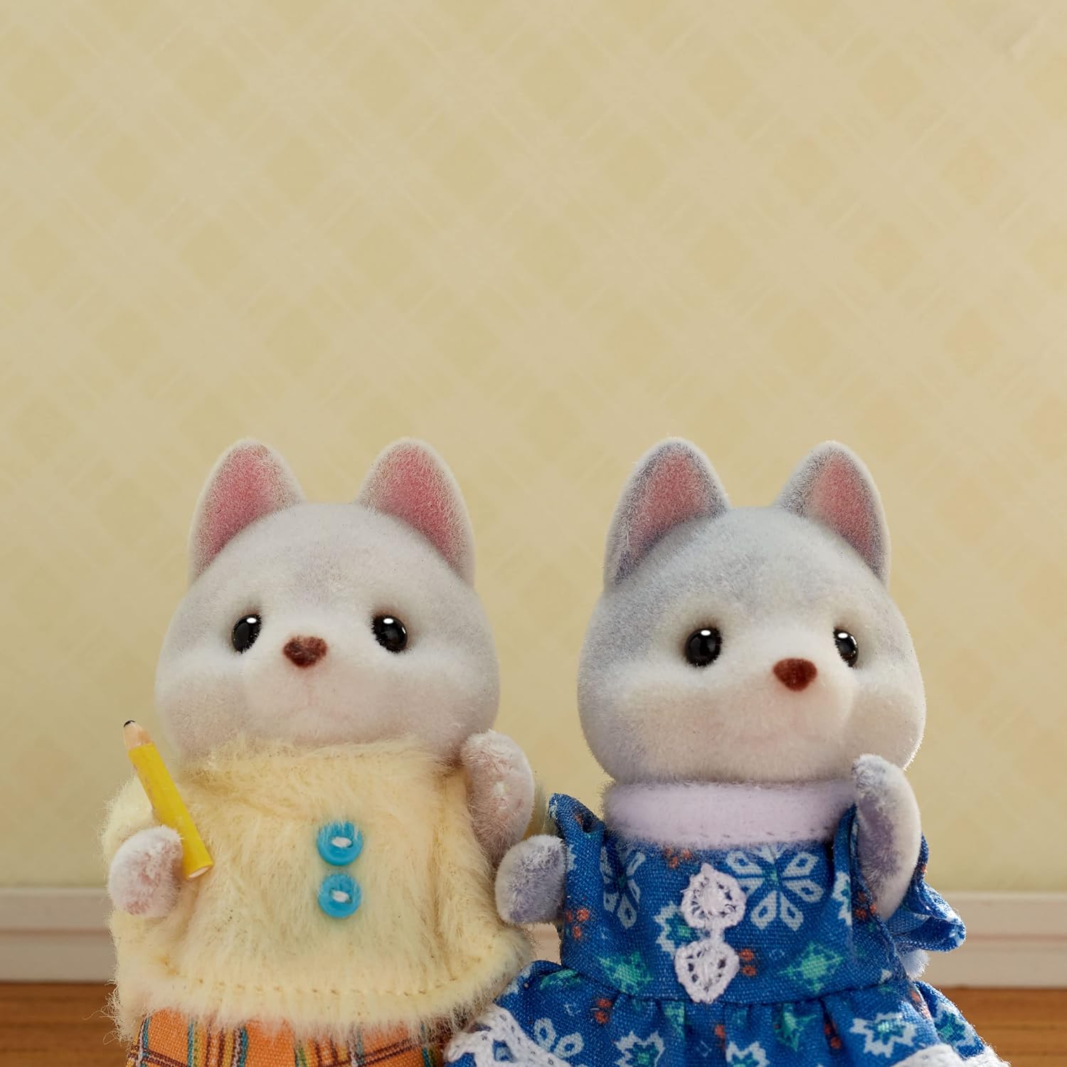 Sylvanian Families 5637 Tandem Spielset mit Figuren - Puppenhaus Spielset