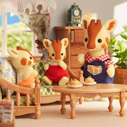 Sylvanian Families 5639 Giraffen Familie - Figuren für Puppenhaus