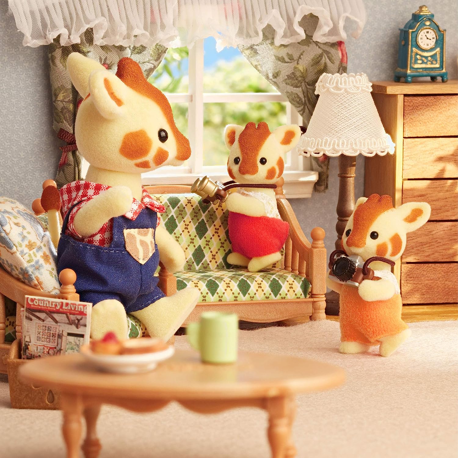 Sylvanian Families 5639 Giraffen Familie - Figuren für Puppenhaus
