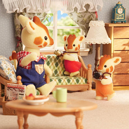 Sylvanian Families 5639 Giraffen Familie - Figuren für Puppenhaus