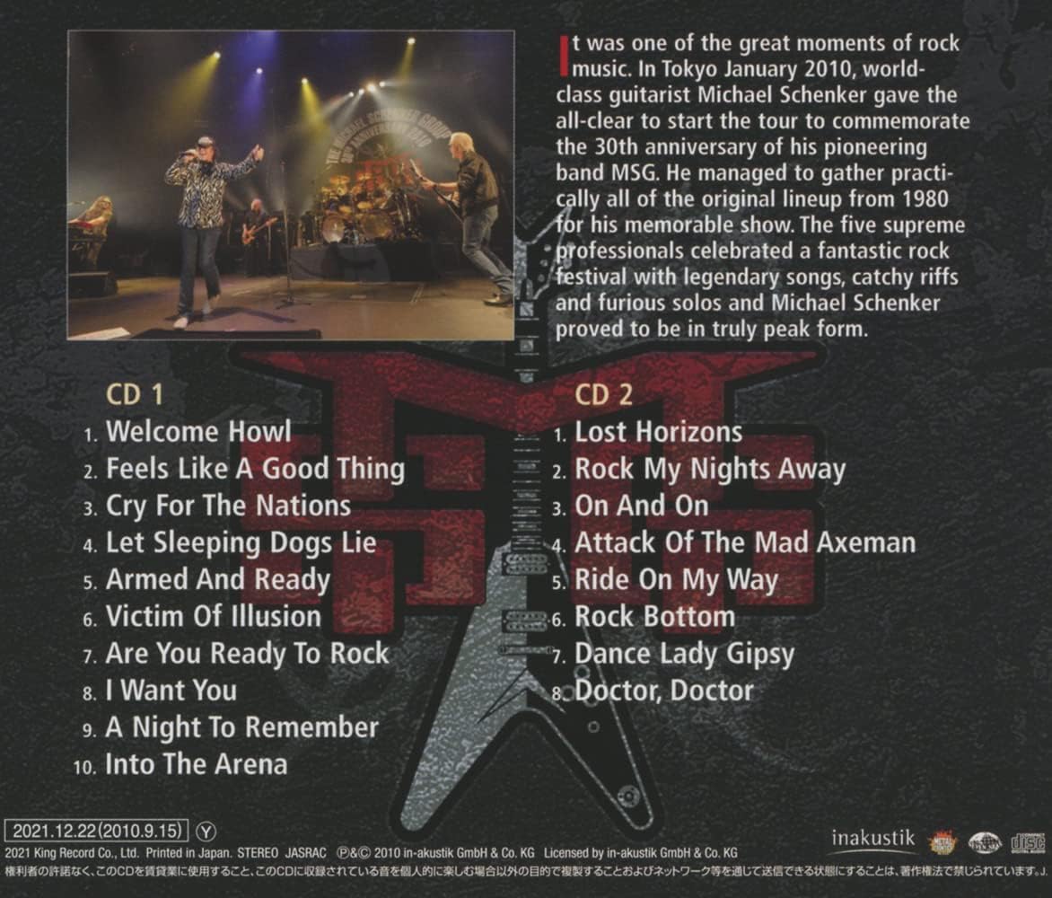 The 30th Anniversary Concert-Live In Tokyo 2010