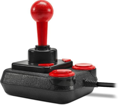 SPEEDLINK SL-650212-BKRD Competition PRO EXTRA USB Joystick - Anniversary Edition, Retro-Arcade-Stick, schwarz-rot