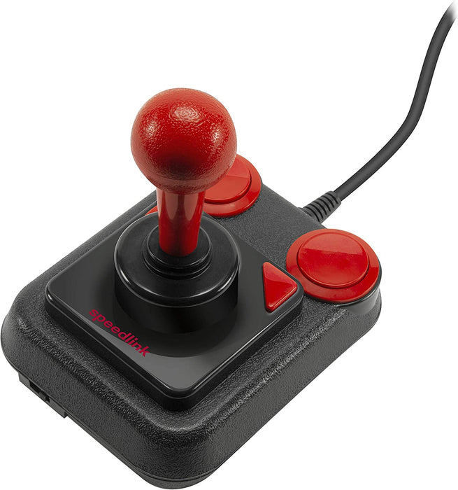 SPEEDLINK SL-650212-BKRD Competition PRO EXTRA USB Joystick - Anniversary Edition, Retro-Arcade-Stick, schwarz-rot