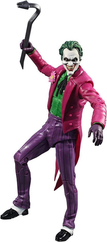 McFarlane TM30140 DC Multiverse Batman Tres Figuras de 7 Pulgadas WV1-THE Joker (Muerte en la Familia), Multicolor