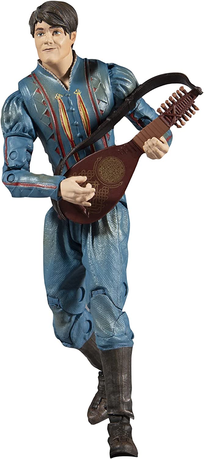McFarlane TM13802 Witcher Netflix 7IN WV1-JASKIER (Season 1) -with Multiple Heads, Multicolour