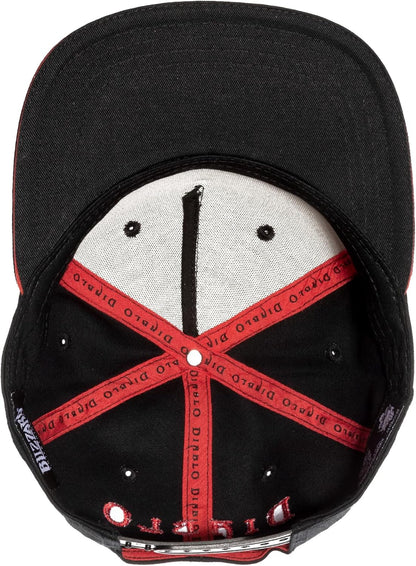 JINX Diablo Reign of Terror Snapback Baseball Hat, Black, Adult Size