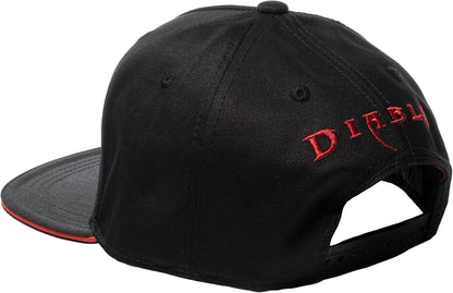 JINX Diablo Reign of Terror Snapback Baseball Hat, Black, Adult Size