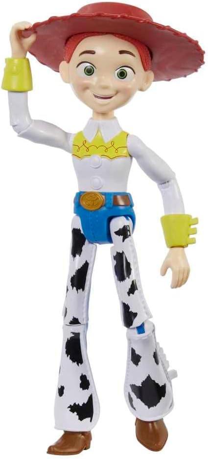 Mattel Disney Pixar Toy Story Jessie grande Figura 25 cm articulada, juguete para niños +3 años (HFY28