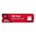 WD Red SN700 250GB NVMe SSD for NAS devices, with robust system responsiveness and exceptional I/O performance 250GB PCIe/NVMe M.2 red