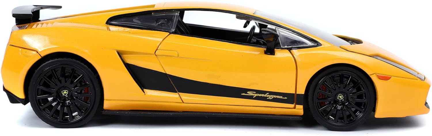 Jada 253203067 Fast & Furious Lamborghini Gallardo 1:24 Scale DIE-CAST Replica CAR, Yellow