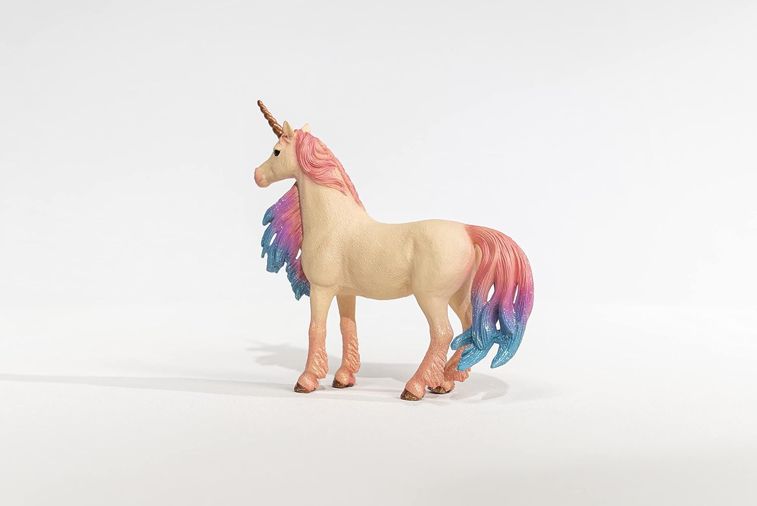 schleich 70723 bayala Mythical Decorated Marshmallow Unicorn Mare Figurine - Featuring Glittery Details and Rhinestones, Imaginative Fun and Durable Unicorn Gifts for Girls and Boys Ages 5+