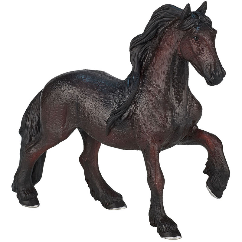 ANIMAL PLANET Mojo Farm Life Friesian Mare Toy Figure, Black (387281)