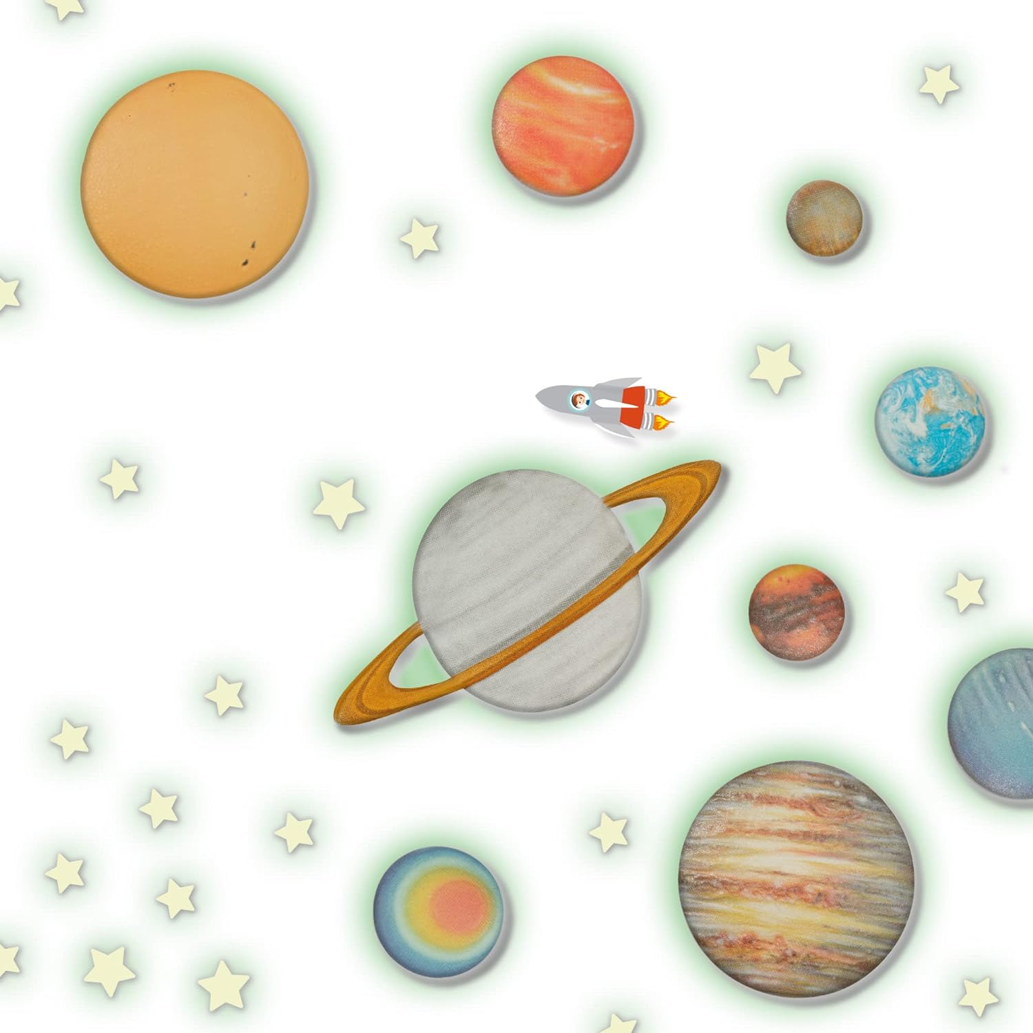 SES Creative 25123 Glowing Solar System