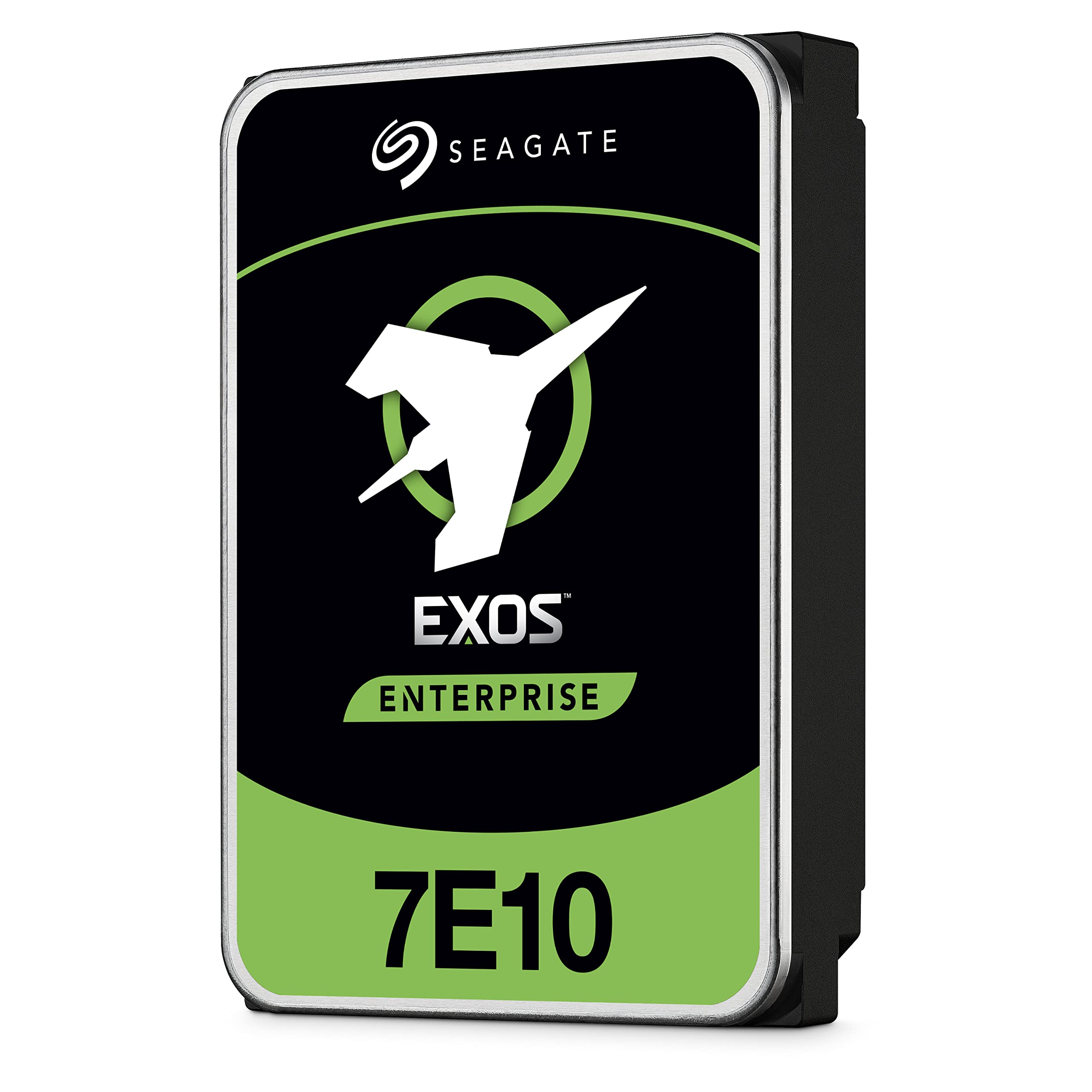 Seagate Exos 7E10 6TB Internal Hard Drive HDD - 3.5 Inch 4Kn SAS 12GB/s, 7.200 RPM, 256MB Cache and 2M MTBF for Enterprise, Data Centre (ST6000NM005B