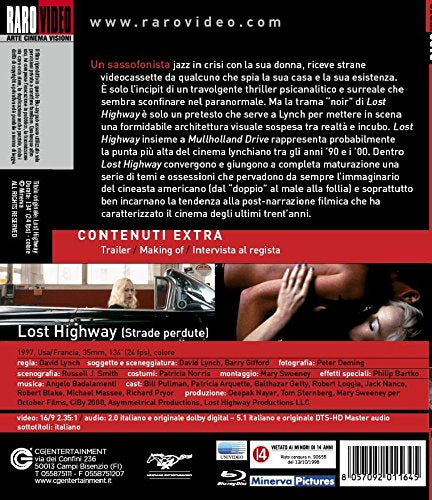 strade perdute (blu ray) BluRay Italian Import