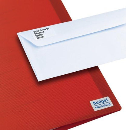 Avery Self Adhesive Mini Labels, Laser Printers, 84 Labels Per A4 Sheet, 8400 labels, QuickPEEL (L7656), White, 46 x 11.1 mm