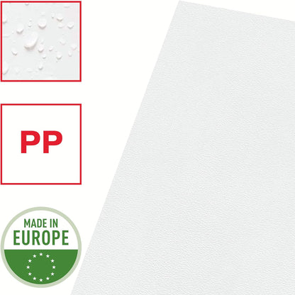 Esselte TS-110386 A4 Embossed Folder, Clear, Pack of 100