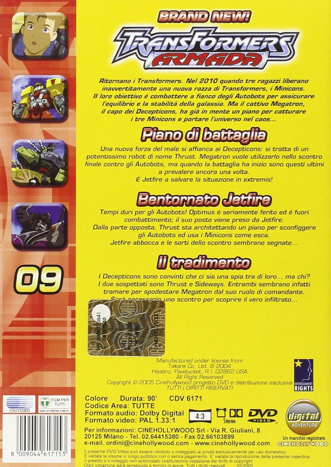 Transformers Armada #09 - (Italian Import)